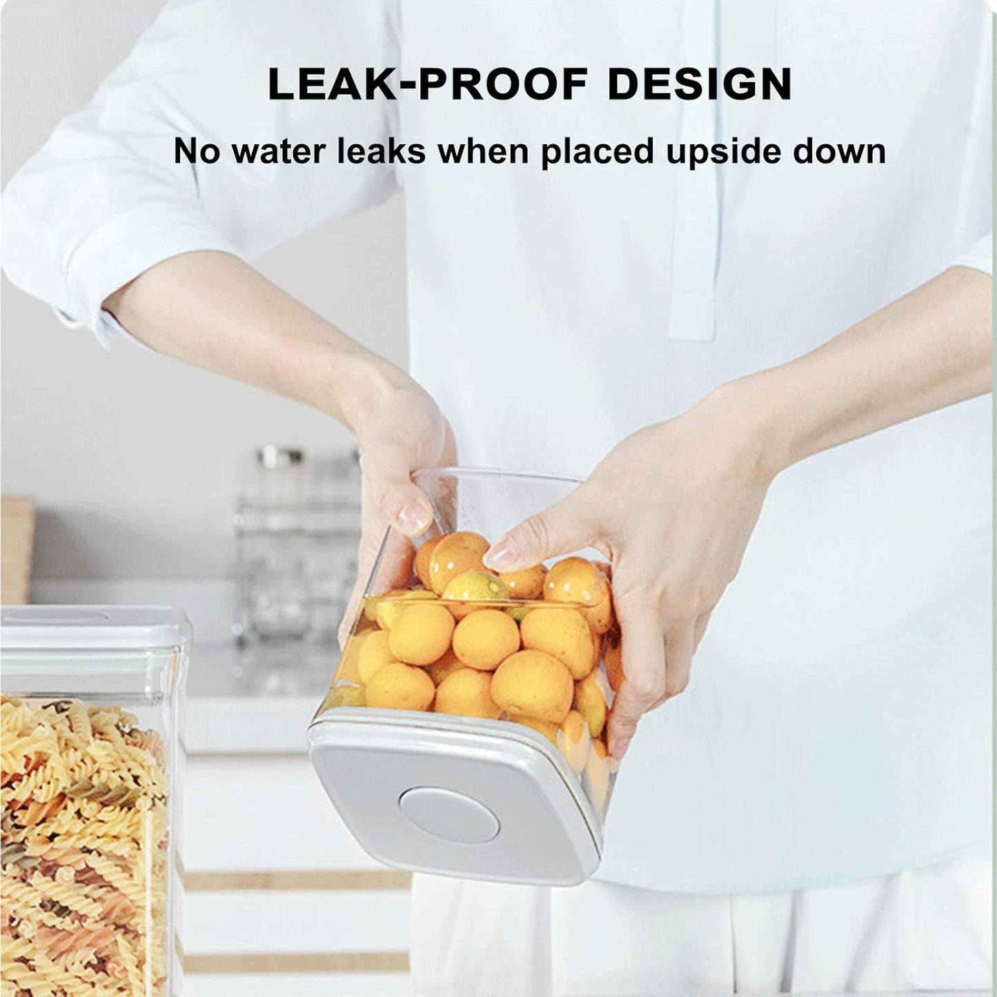 Airtight Food Storage Container Formula Dispenser with Spoon BPA-Free Milk Powder Container for