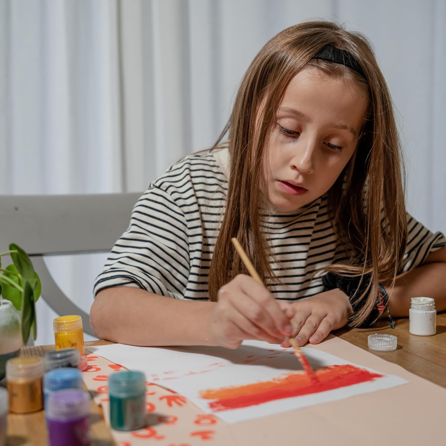 Sculpd Kids Painting Kit, Paint Craft Set for Kids Age 7+, Includes 5 Color Paint Set