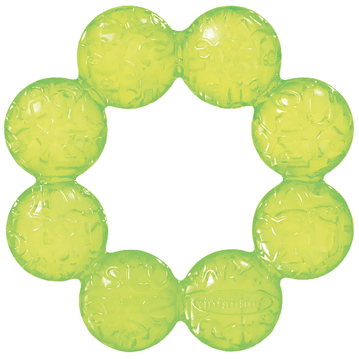 Infantino Water Teethers, Cooling & Massaging Relief, Lime/Blue, 3-Pack