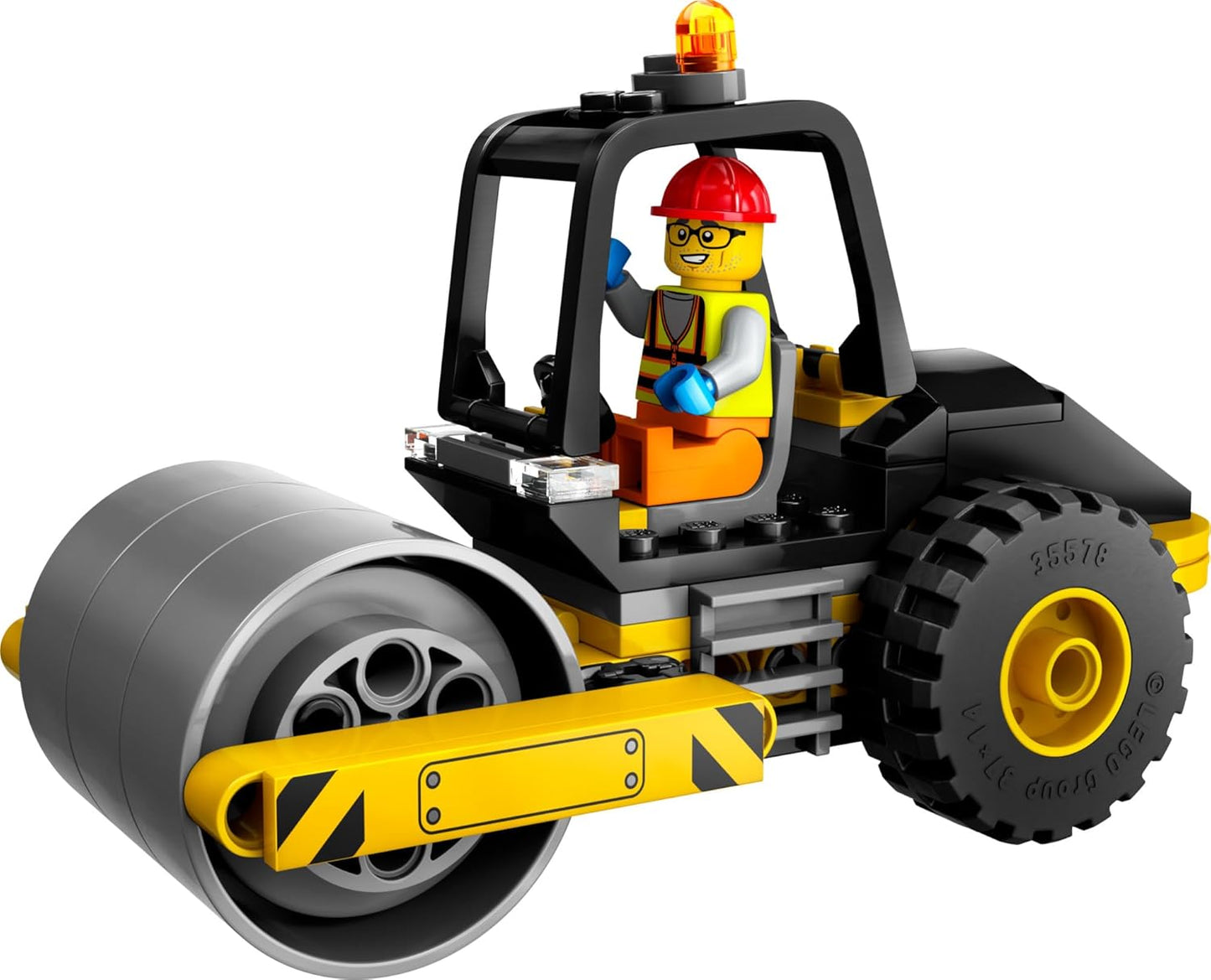 LEGO City Construction Steamroller Toy Playset, Fun Gift, Construction Toy Set for Kids Aged 5
