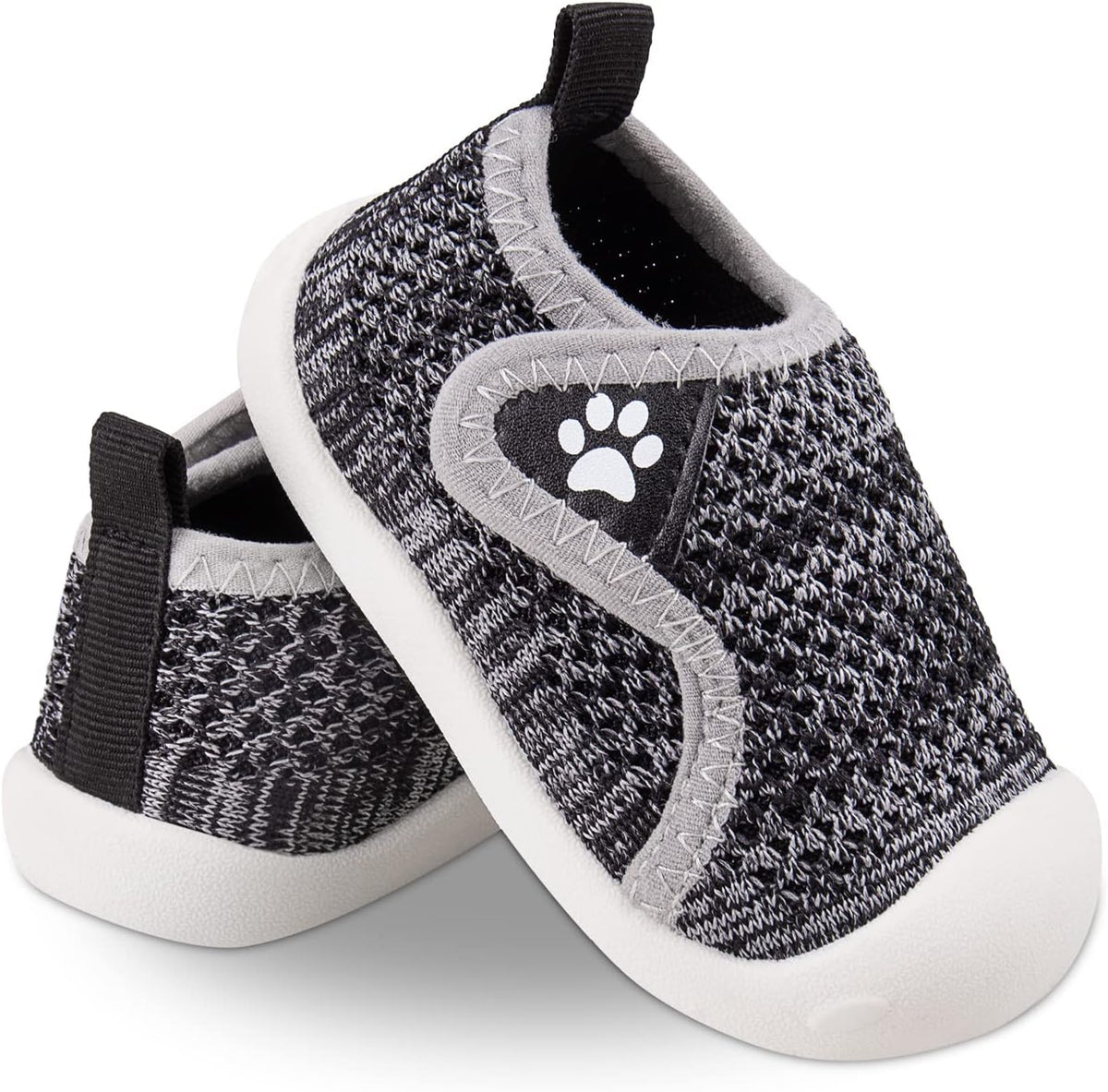 Charrost Toddler Baby Girl Boy First Walking Shoes Checkered Sneakers Sizes 3/4/5/6/7/8T. Soft