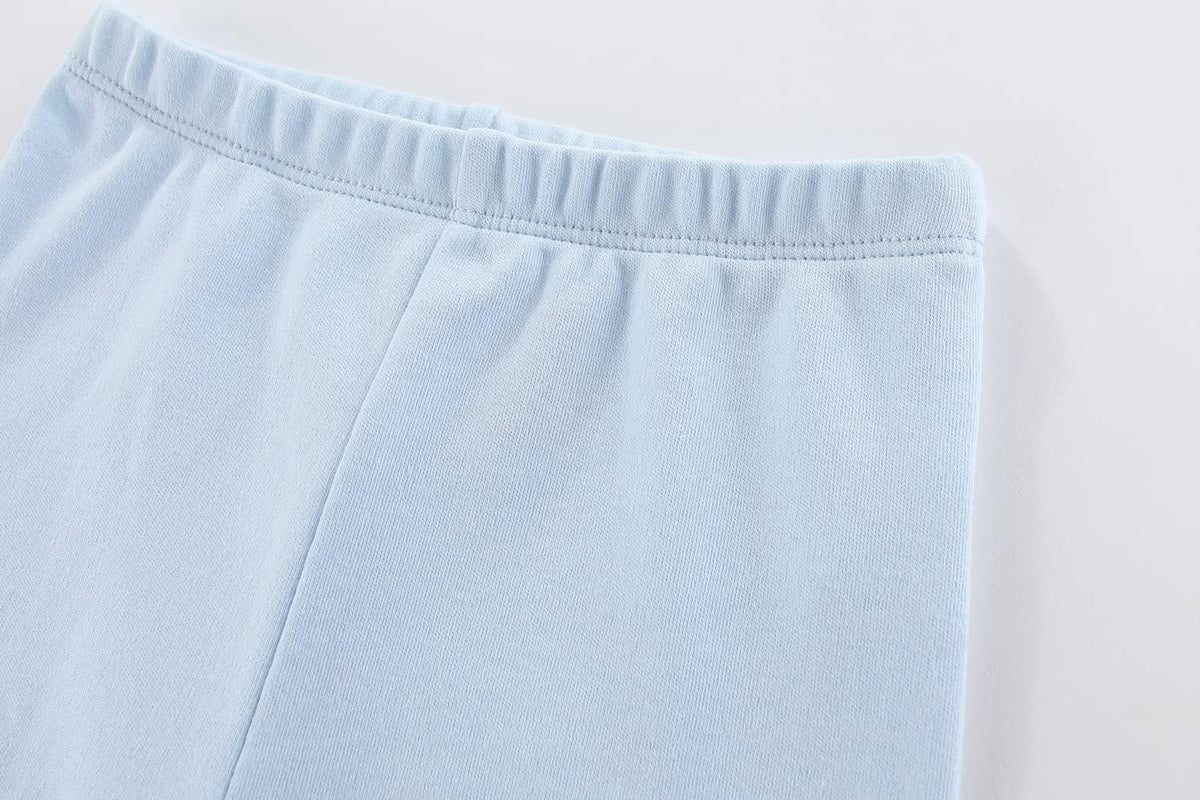 Unisex Newborn Baby Cotton 4-Pack Pants Embroidery Pringting Casual Leggings 0-24 Months for Boys