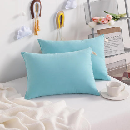 NTBAY Toddler Pillows, Down Alternative 13"x18" Pillows, Machine Washable - Soft and Breathable