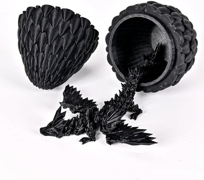 12inch Fly Dragon Egg, Year of The Dragon, 3D Printed Dragon, Executive Desk Toys, Articulated