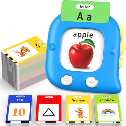 Kidzdo 520 ABCs Talking Flash Cards, Christmas Birthday Gifts for 2 3 4 5 6 Year Old Boys Girls