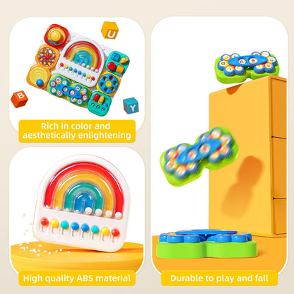 auby Busy Board 3.0 Detachable & Assemblable Toy for Toddlers 1+