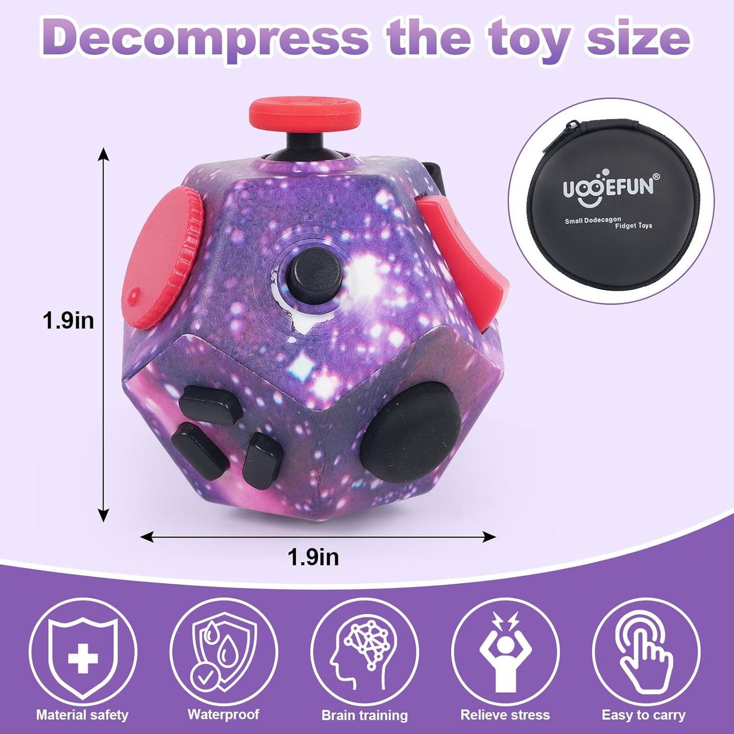 Mini Fidget Toys,Fidget Sensory Toy for Anxiety,ADHD,Autism,Relief Stress with Kids and Adults
