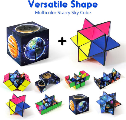 Toys for Boys Age 6-12 Birthday Gifts for 6 7 8 9 10 Year Old Boy Girls, Fidget Toys Infinity Cubes