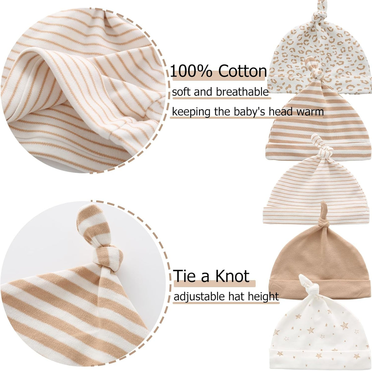Baby Hats Mittens and Socks Set Cotton Newborn Hat Beanie Soft Infant Girls Boys Caps Gloves 0-6