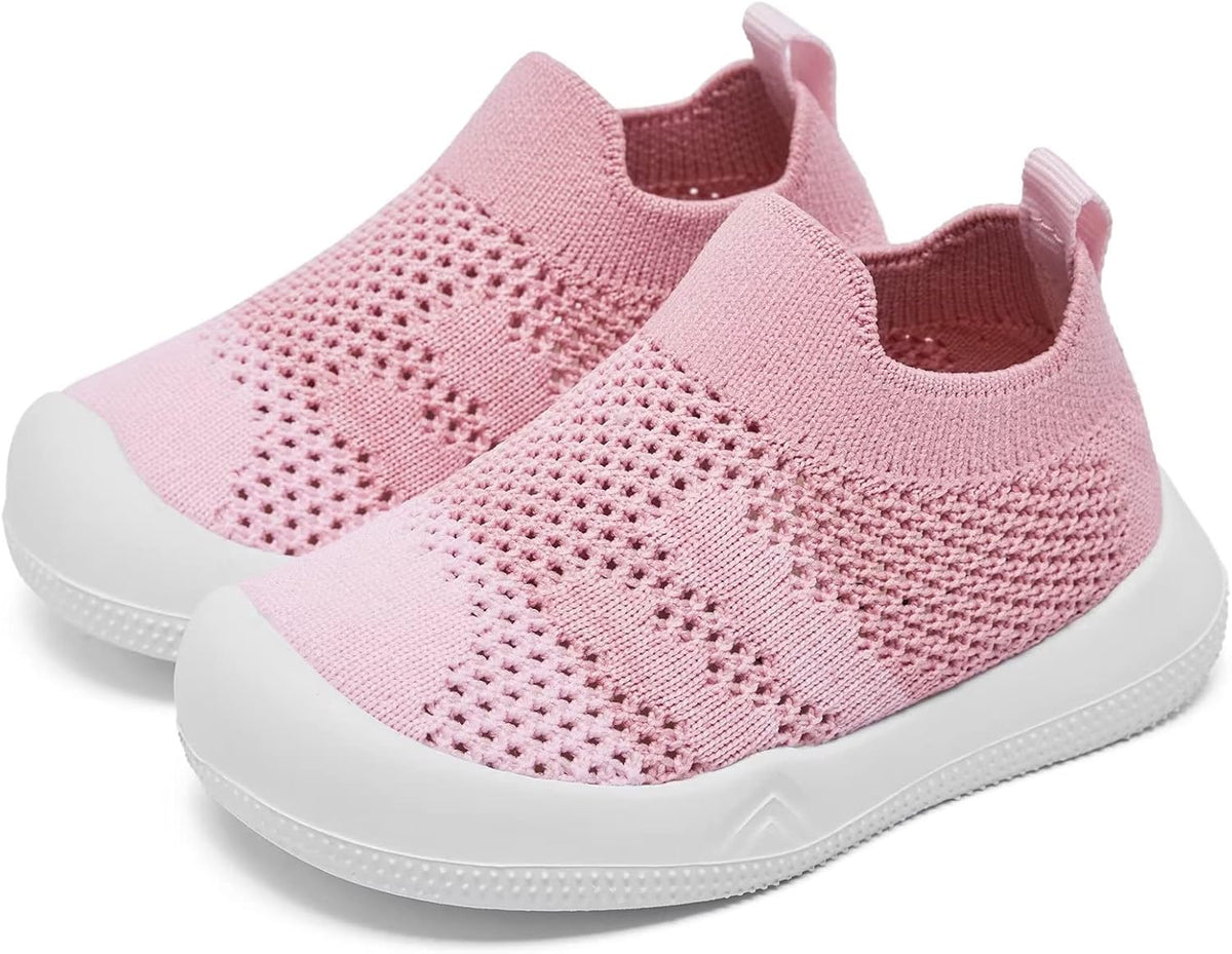 Eashi Baby Boy Girl Non-Skid Indoor Infant Walking Shoes Breathable Warm Elastic Sock Shoes with