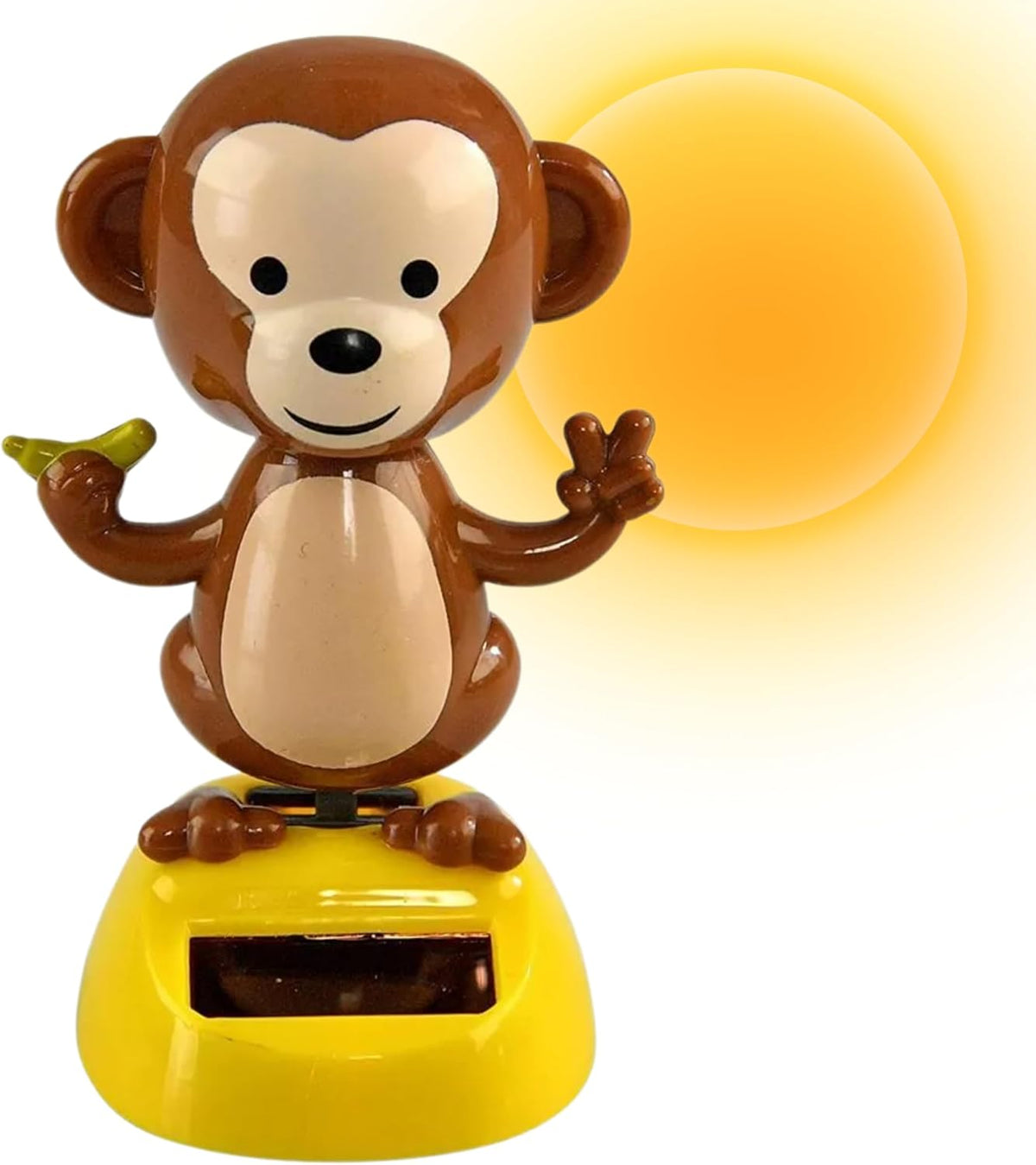 Killer's Instinct Outdoors Solar Powered Dance Monkey Figures – Solar Dancing Monkey Figurine Solar