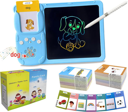 Rylai Toddler Toys Talking Flash Cards, Kindergarten Learning Resources 510 Sight Words with
