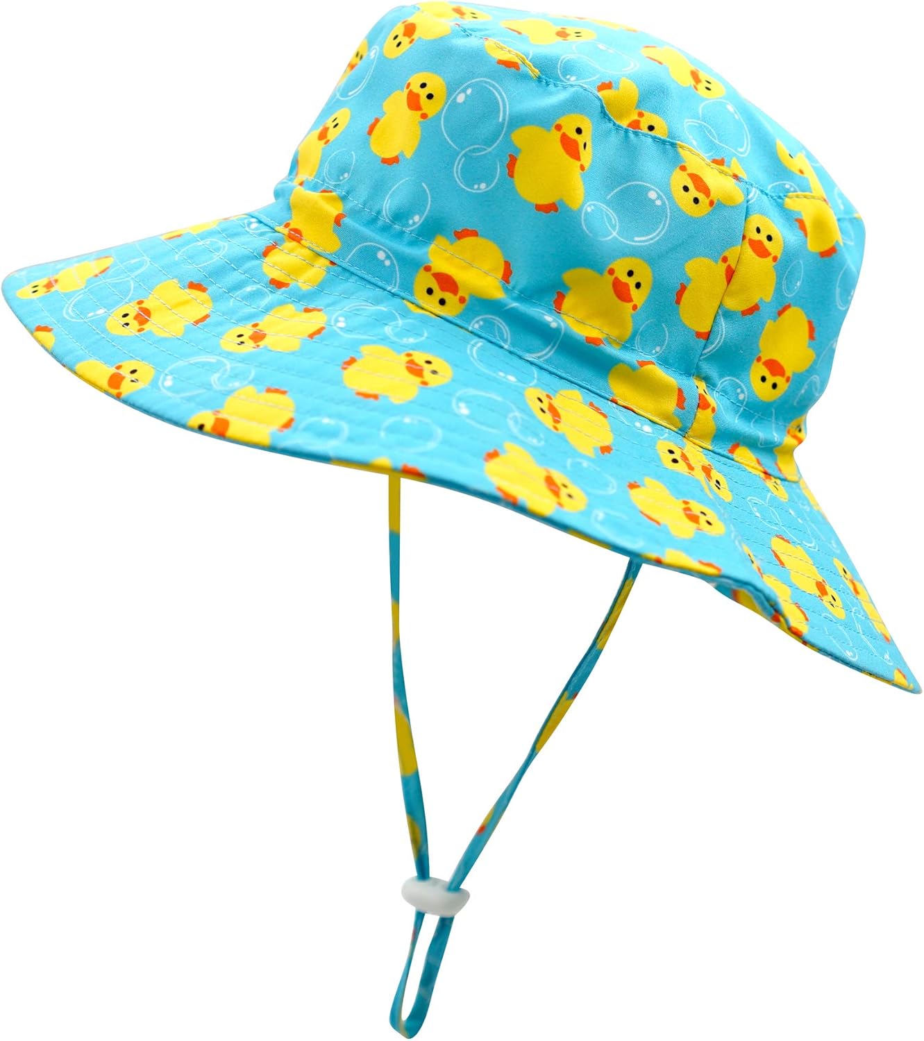 Home Prefer UPF50+ Wide Brim Sun Hat Boys Girls Sun Protection Hat Zoo Beach Swim Safari Bucket Hat