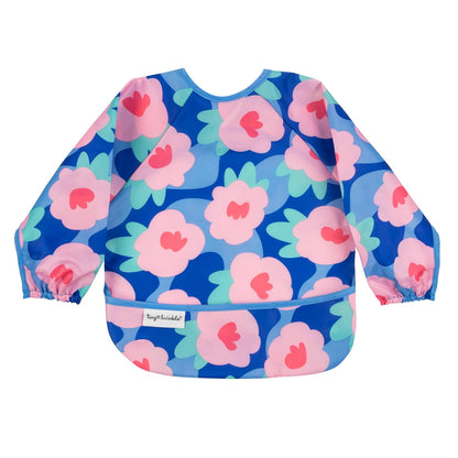 Tiny Twinkle Mess Proof Baby Bib,Waterproof Smock Baby Bib for Eating,Machine Washable Long Sleeve