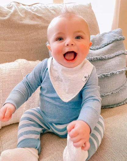 DiaperSquad's Baby Bibs for Drooling and Teething, Bibs for Boys, Baby Girl - Solid Cotton Baby
