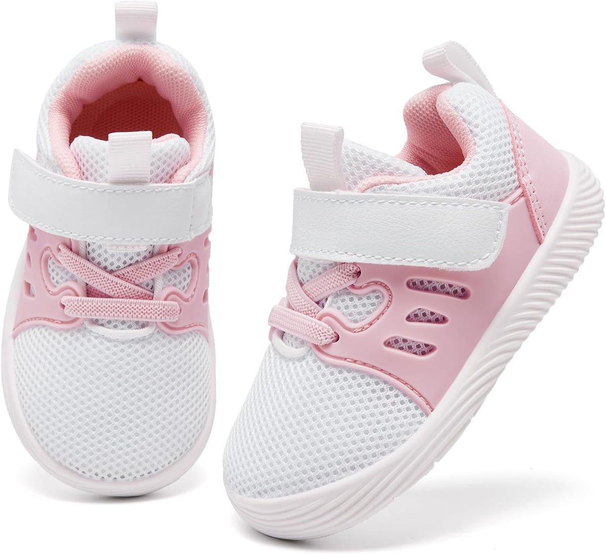 MORENDL Toddler Sneakers Baby Boys & Girls Barefoot Shoes Lightweight Breathable Walking Running