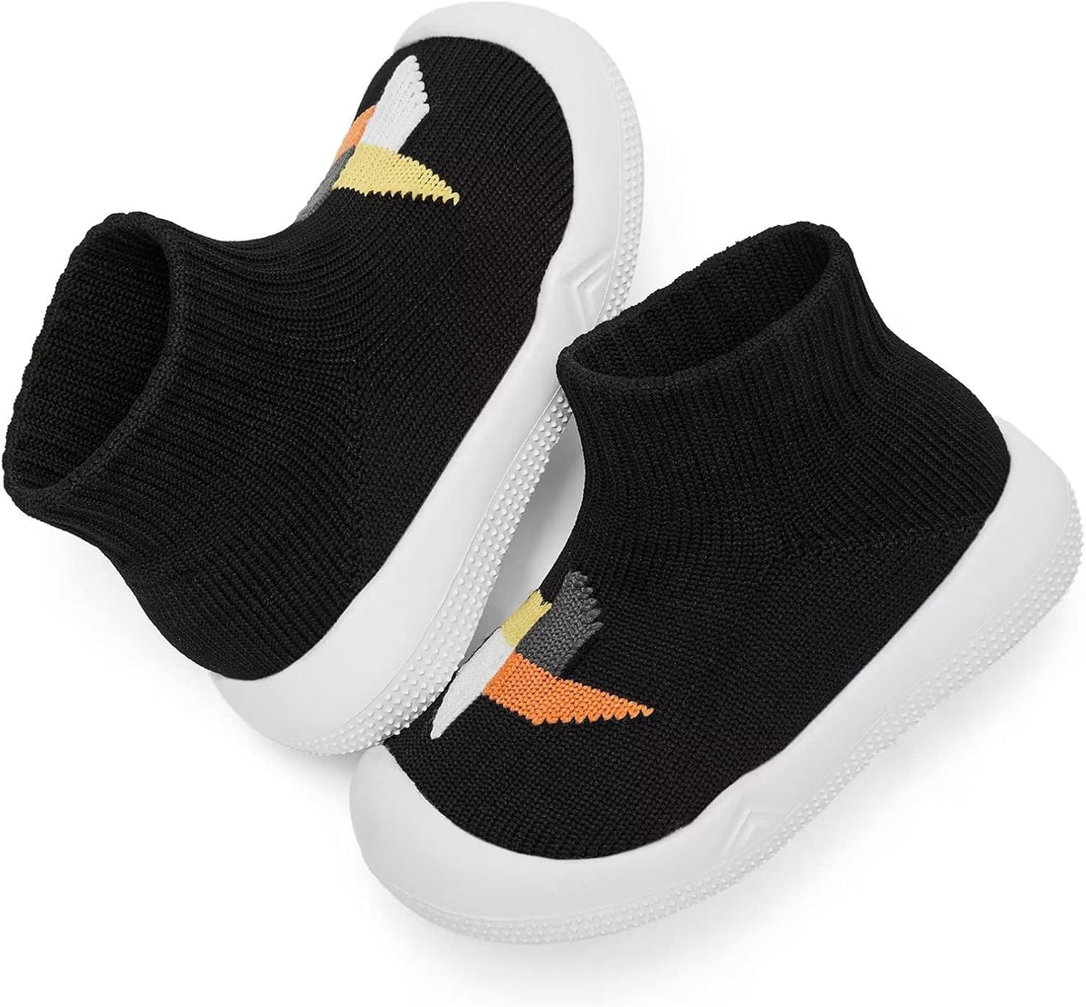 Eashi Baby Boy Girl Non-Skid Indoor Infant Walking Shoes Breathable Warm Elastic Sock Shoes with