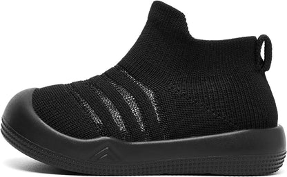 Eashi Baby Boy Girl Non-Skid Indoor Infant Walking Shoes Breathable Warm Elastic Sock Shoes with