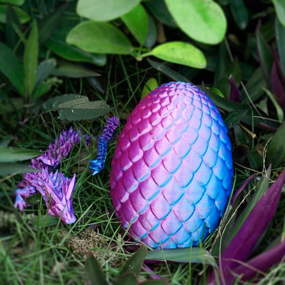 Dragon Eggs with Dragon Inside, 3D Printed Surprise Funny Gifts for Kids, Boys, Girls, Articulated