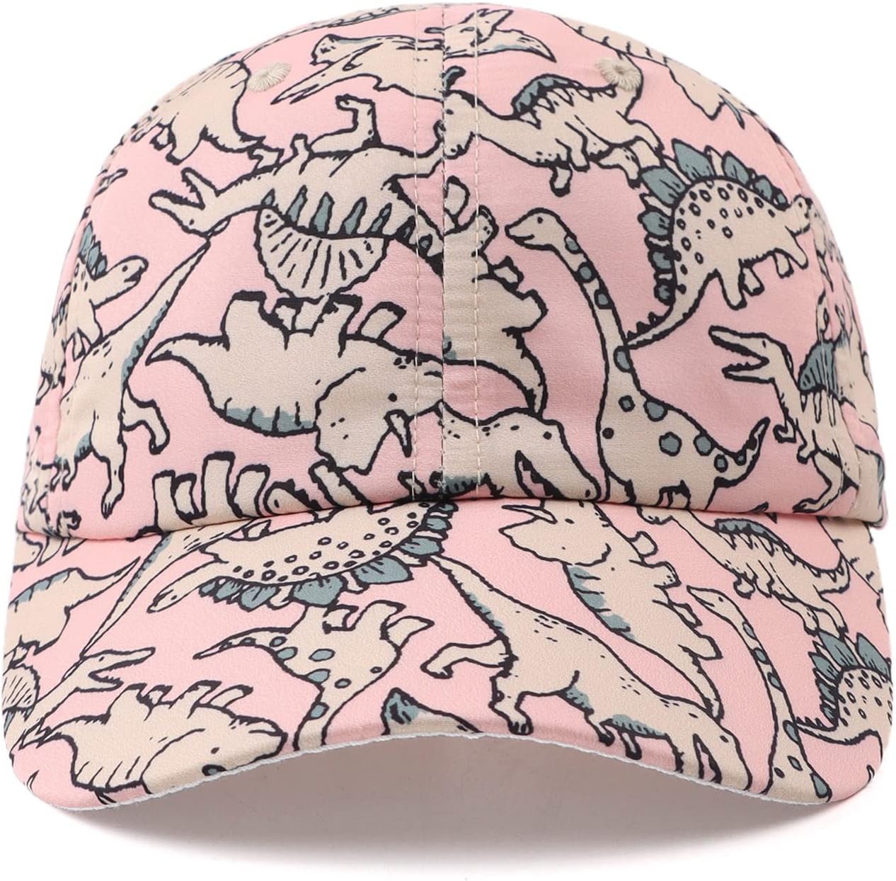 JANGANNSA Dinosaur Boys Girls Caps Embroidery Baby Baseball Caps Cotton Infant Toddler Kids Hat