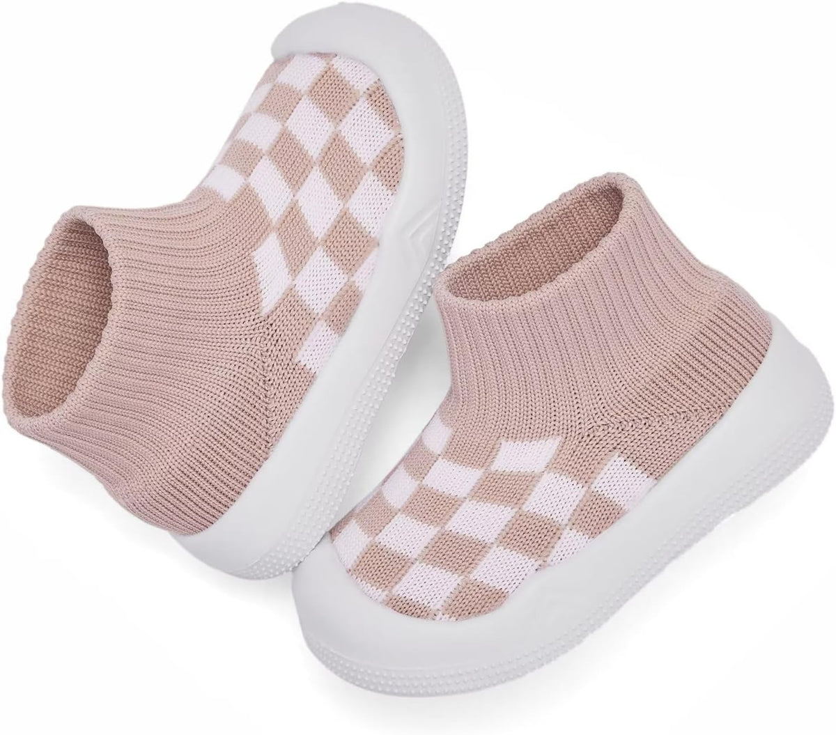 Eashi Baby Boy Girl Non-Skid Indoor Infant Walking Shoes Breathable Warm Elastic Sock Shoes with