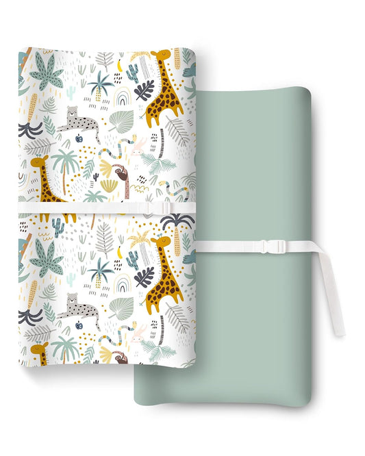Extra Stretchy Changing Pad Cover, Ultra Soft Premium Jersey Knit Changing Pad Sheets, Unisex for