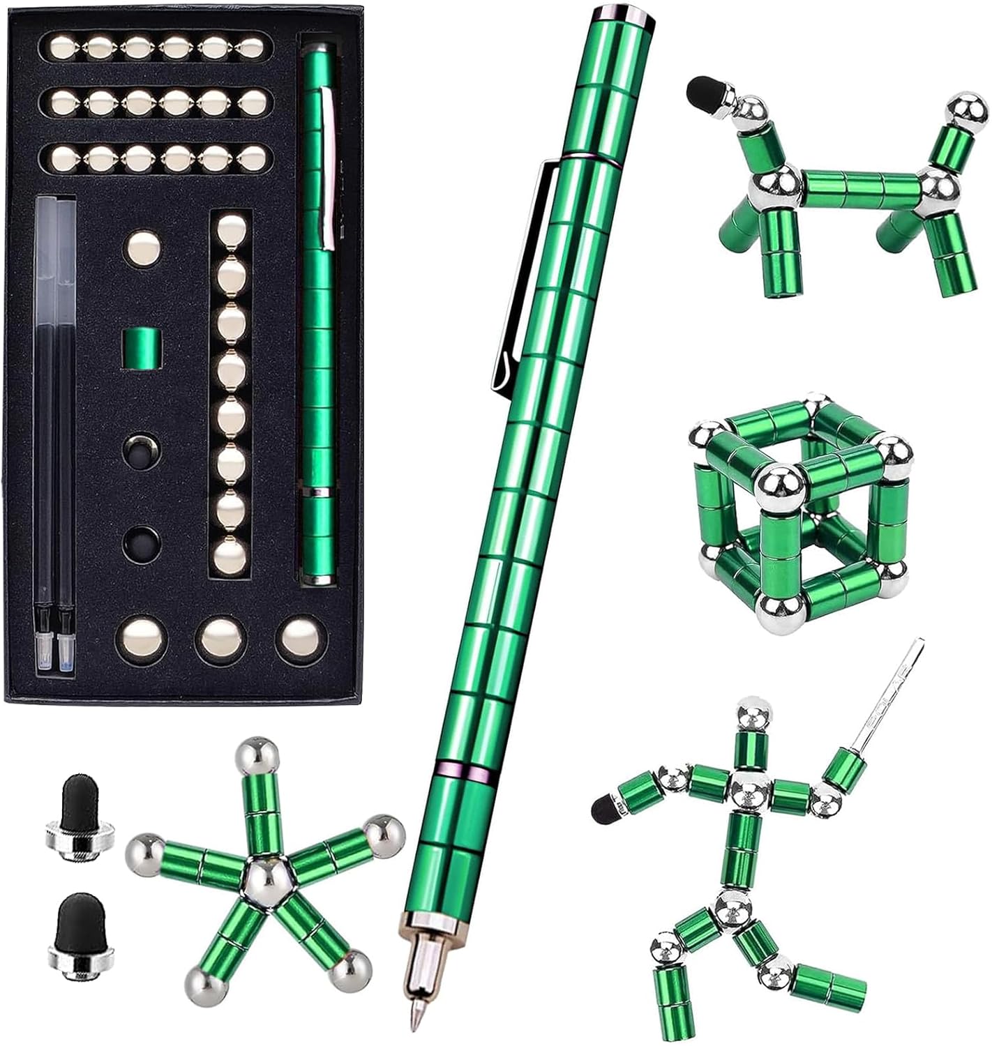 Fidget Pen,Magnetic Pen， Decompression Magnetic Toy Pen，Magnet Pen Fidget Toy Relieve Pressure