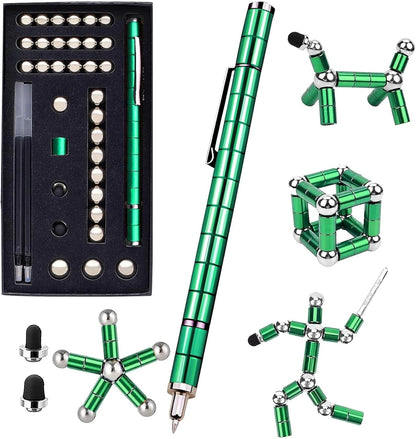 Fidget Pen,Magnetic Pen， Decompression Magnetic Toy Pen，Magnet Pen Fidget Toy Relieve Pressure