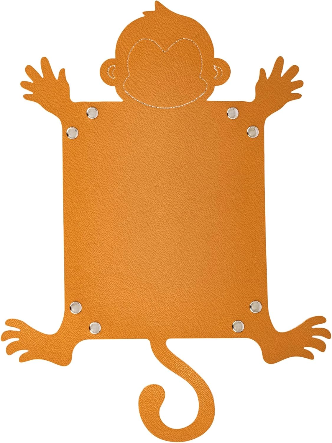 Monkey Dice Tray Portable Dice Rolling Tray PU Leather Monkey Shape Dice Holder D&D Gift for RPG