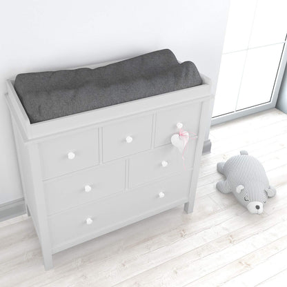 Cuddly Cubs Changing Pad Covers ??2 Pack ??Snuggly Soft Plush Cotton Changing Table Covers for Boy