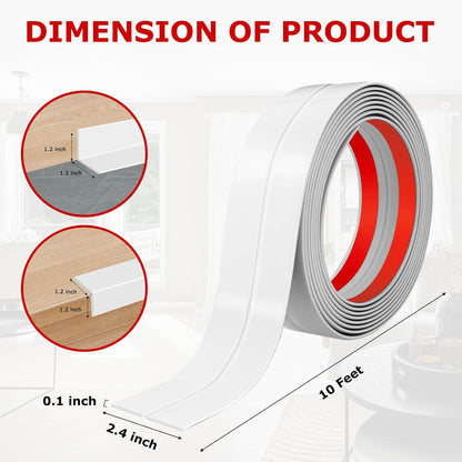 Flexible Wall Corner Protector Moulding Trim Peel and Stick Wall Corner Guards Edge Protector Self