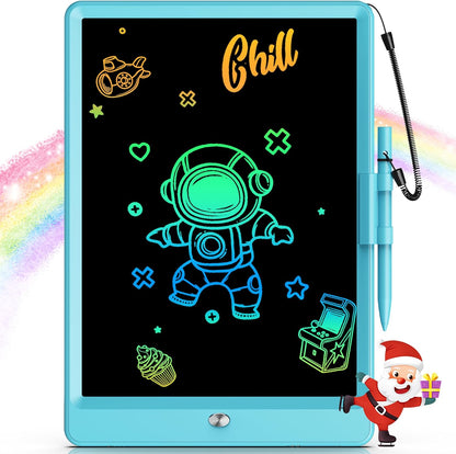 Bravokids Toys for 3-6 Years Old Girls Boys, LCD Writing Tablet 10 Inch Doodle Board, Electronic