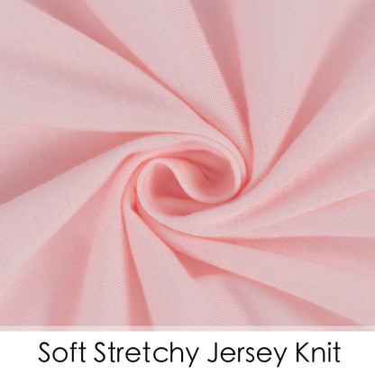 TILLYOU Changing Pad Cover Set in Soft Jersey Material Diaper Changing Table Sheets - Fits