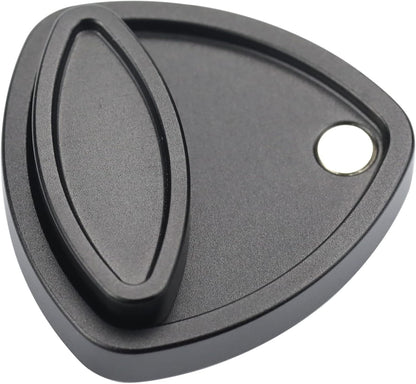 FREELOVE Pivot Magnetic Fidget Slider, Metal Worry Coin Haptic Clicker for Adults, Triangle