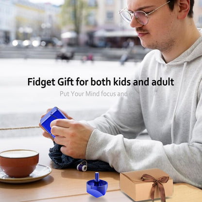 Infinity Gear Fidget Spinner Toy, 2-in-1 Transforming Fidget for Kids and Adults, Stress Relief Toy