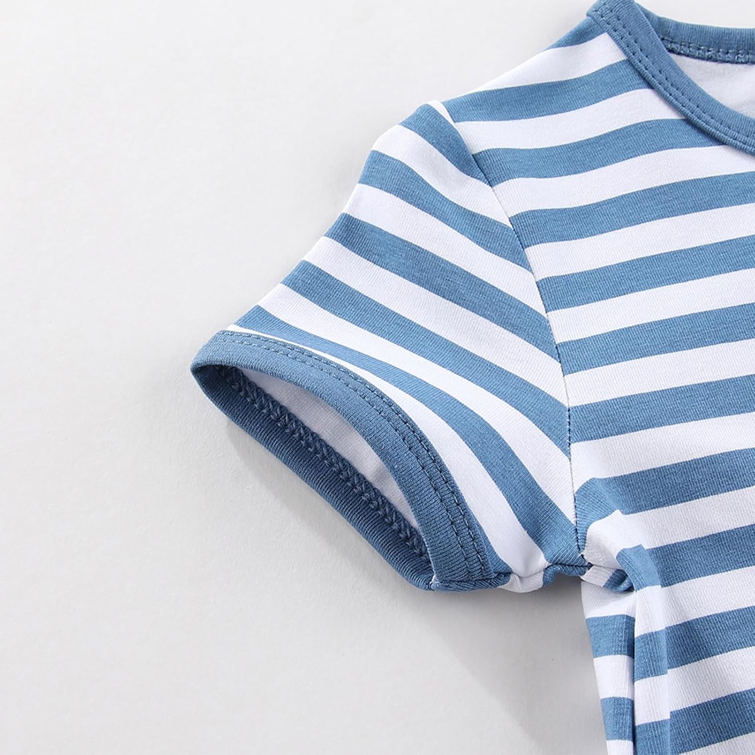 Baby Boy Girl 2 Pack Romper Infant Short Sleeve 2 Way Zipper One Piece Jumpsuits Newborn Clothes