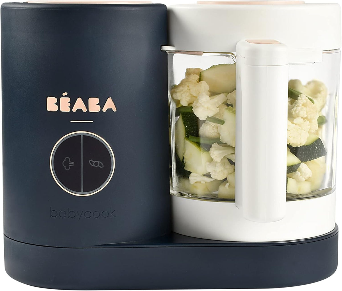 BEABA Babycook Neo Baby Food Maker | Non-Toxic Glass & Stainless Steel | Trusted by Celebrity Moms