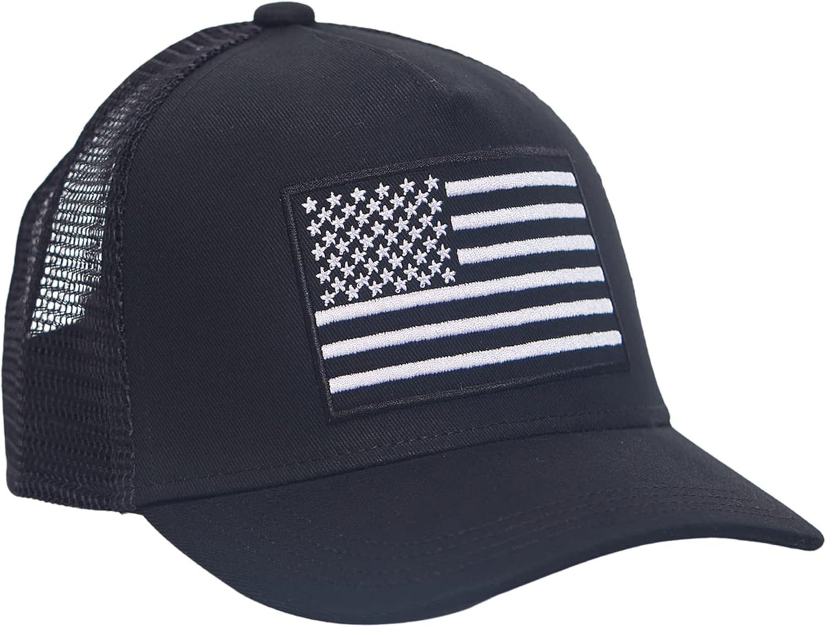 Baby Hats - Baseball Hat, Newborn Youth Flat Brim Mesh Trucker Surf Skate Bubba Bro Fitted Beach