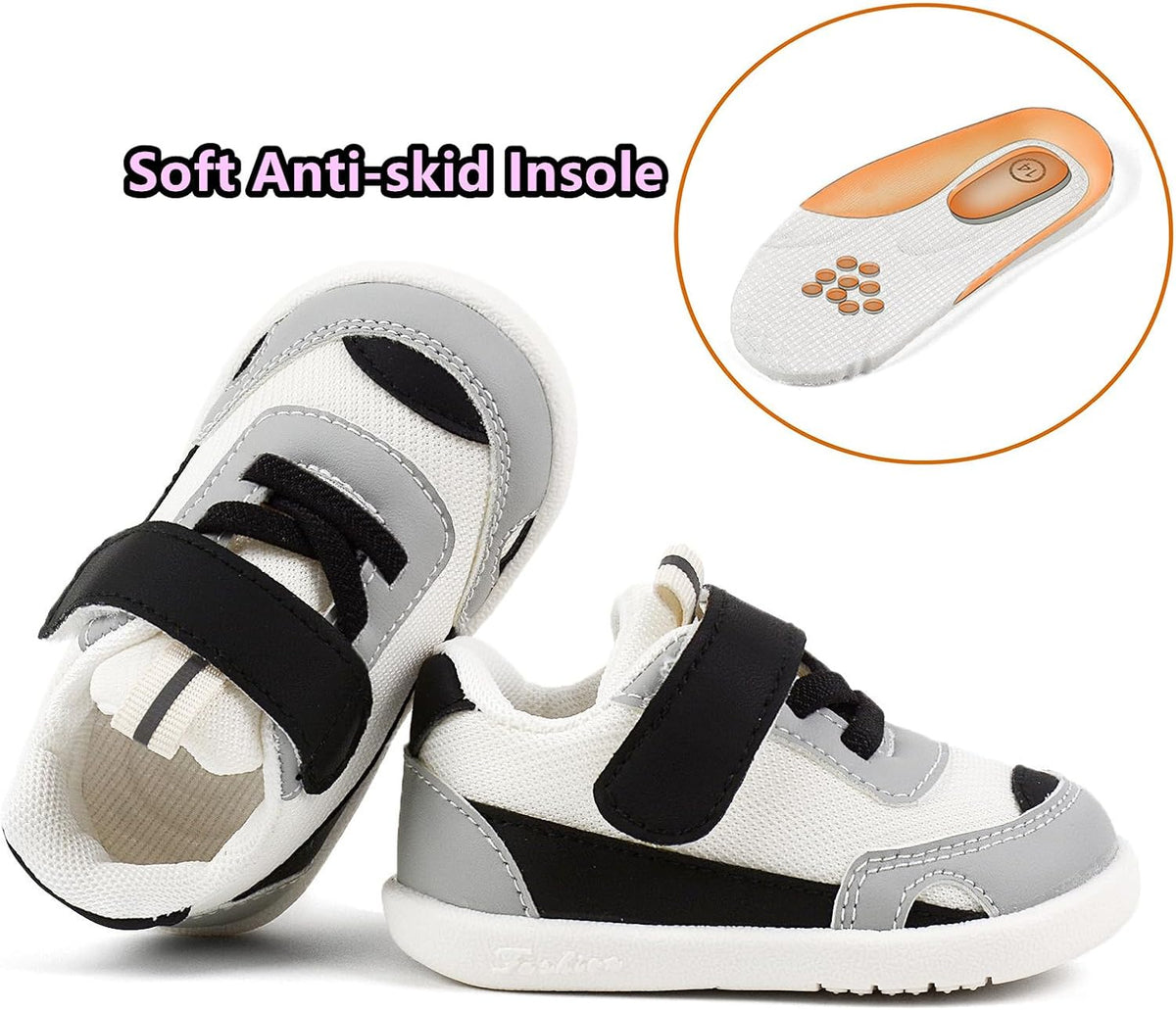 Baby Boy Girl Shoes Infant Non Slip Sneakers Breathable Lightweight Toddler First Walking Shoes 6