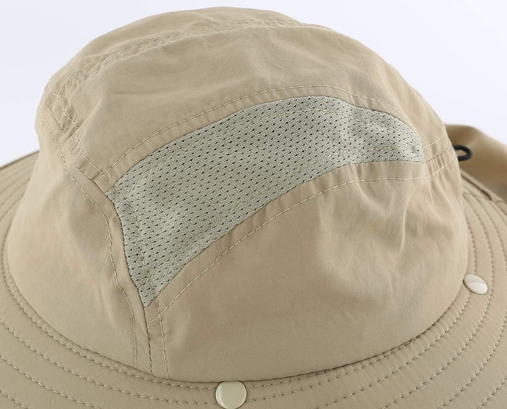 Home Prefer UPF 50+ Boys Sun Hat with Neck Flap Wide Brim Summer Beach Bucket Hat for Boys Girls