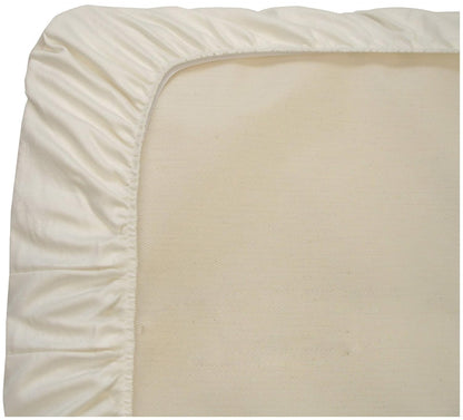 Naturepedic Organic Waterproof Crib Mattress Pad, Skin Friendly, Breathable & Absorbent Crib