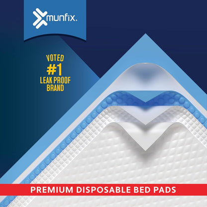 100 Pack Disposable Baby Changing Pads 17 X 13 Inches, Super Absorbent Incontinence Underpads
