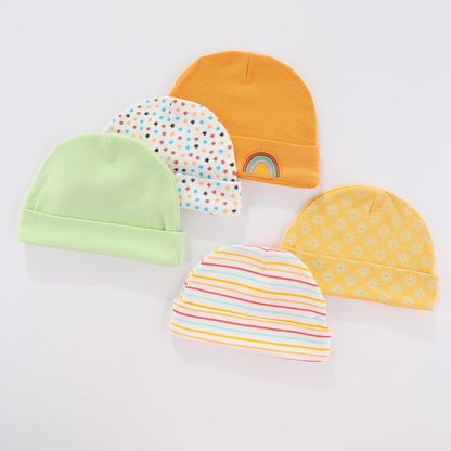 Baby Hats Mittens and Socks Set Cotton Newborn Hat Beanie Soft Infant Girls Boys Caps Gloves 0-6