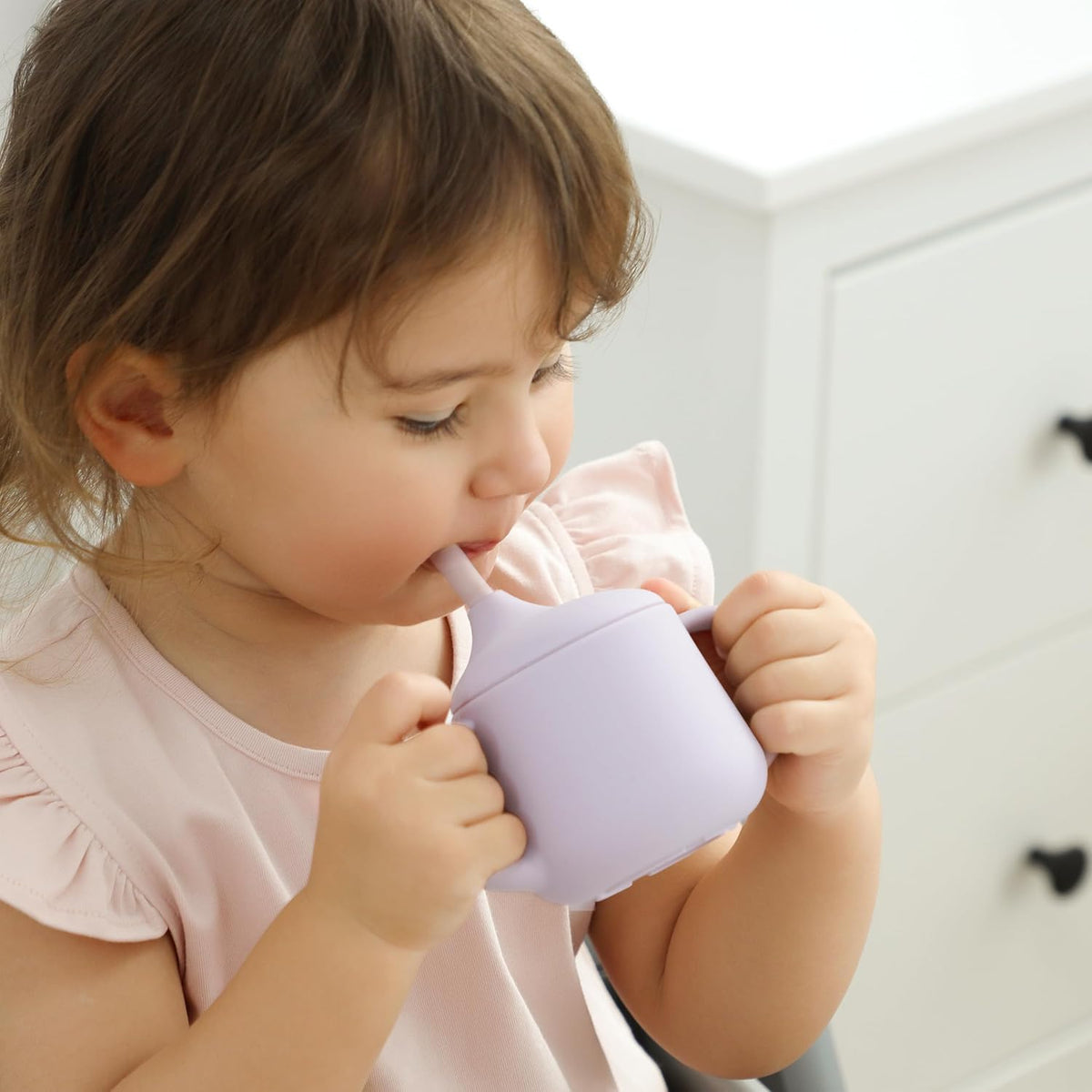 Moonkie Silicone Baby Sippy Cups | 3 Stages Training Cup Straw Cup for Infants Toddlers and Kid | 4