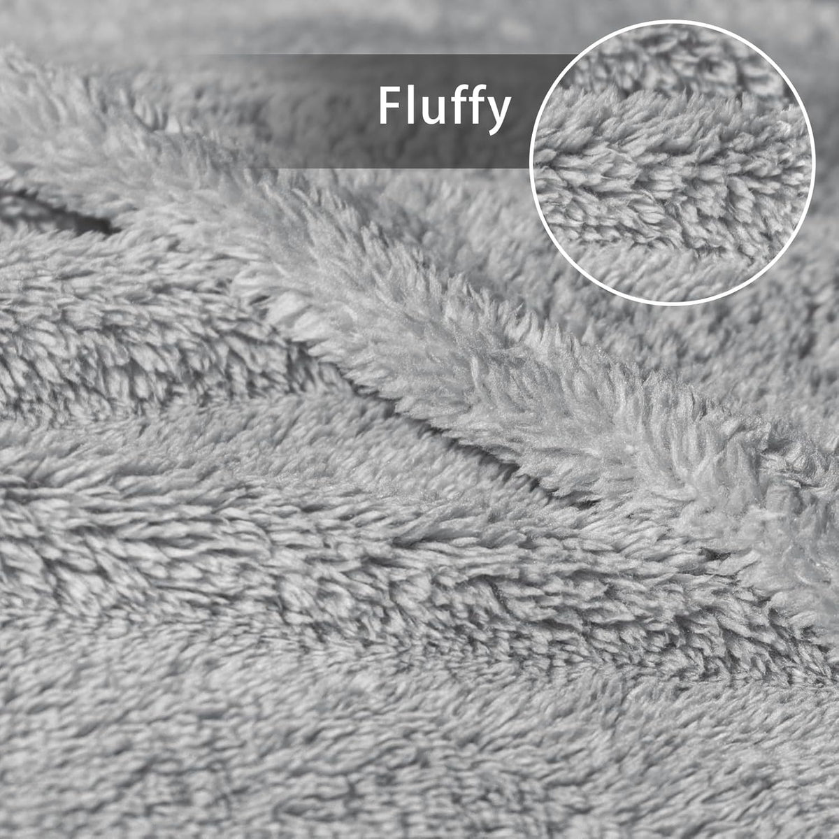 Exclusivo Mezcla King Size Flannel Fleece Blanket, Super Soft Velvet Plush Bed Blanket, Fuzzy Cozy