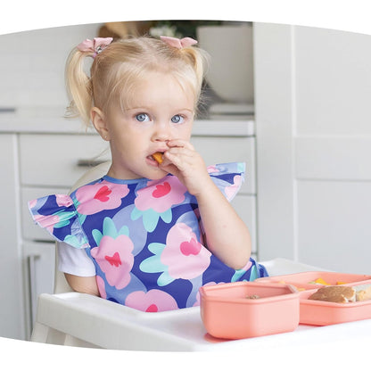 Tiny Twinkle Mess Proof Baby Bib - Waterproof & Lightweight Baby-Led Weaning Apron | 100% Recycled