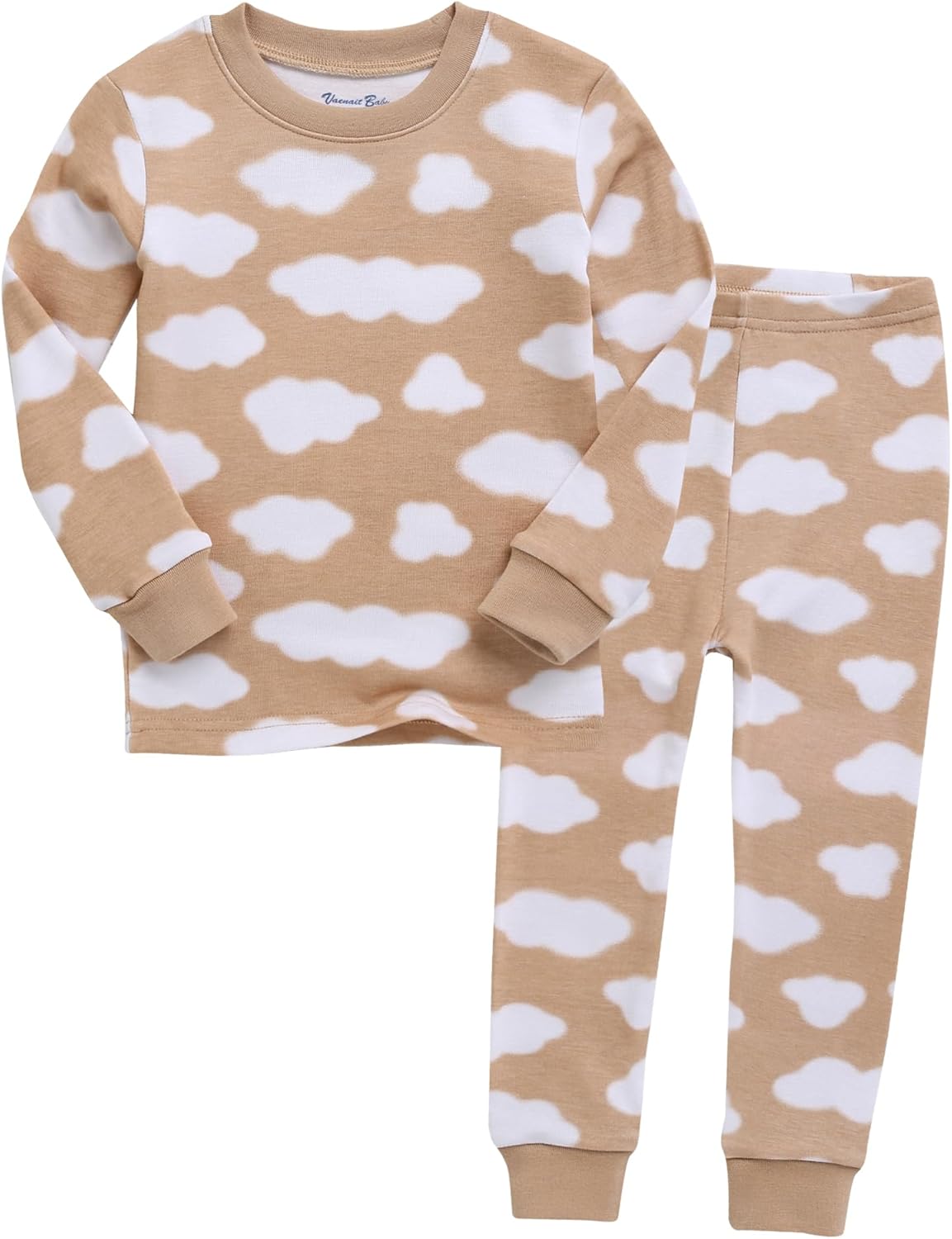 VAENAIT BABY 6M-12Y Kids Unisex Girls & Boys Soft Comfy Modal Tencel Sleepwear Pajamas 2pcs or 4pcs