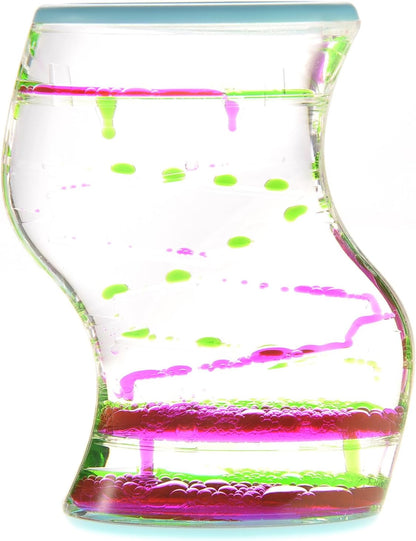 PowerTRC Liquid Motion Bubbler Sensory Toy, Stress Reliever Toys for Autism & ADHD, Calming and