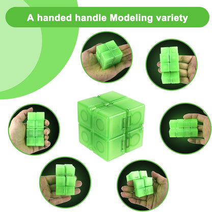 Infinitycube Fidget Toy Stress Relieving Fidgeting Game for Kids and Adults,Cute Pocket-Sized