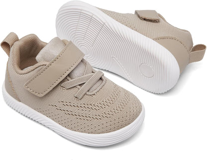 MORENDL Toddler Sneakers Baby Boys & Girls Barefoot Shoes Lightweight Breathable Walking Running